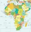 Africa Map Political
